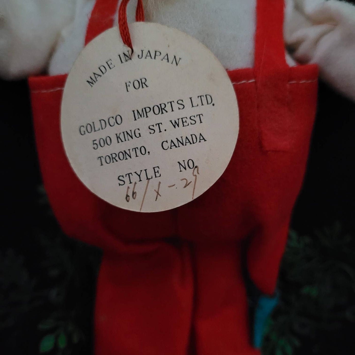 1960 Kutie Karakters Goldco Doll/ Vintage Pixie Hillbilly/ Kitschy Christmas Elf