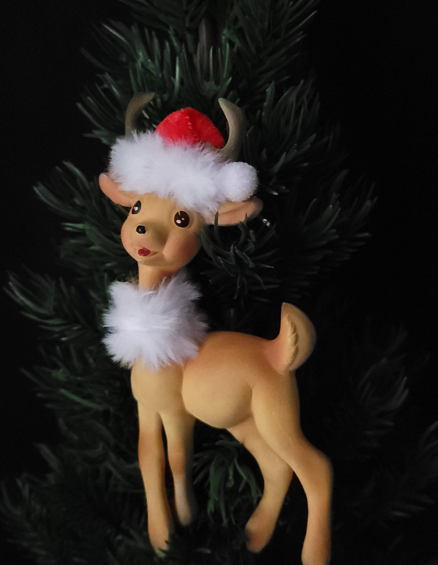 Rempel Enterprises Flagtail the Reindeer Squeaky Toy/ Vintage Novelty Squeaker Toy/ Vintage 1950 Rempel Deer Toy