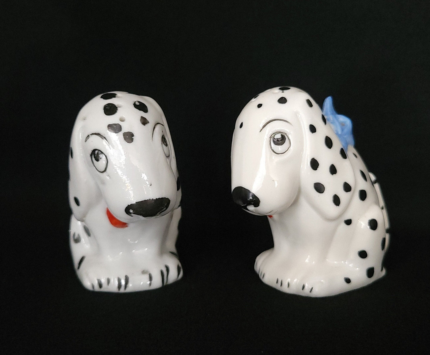 GEORGE STUDDY 1920's Cartoon Character Collectible/ Bonzo the Dog & Dismal Desmond Ceramic Figures/