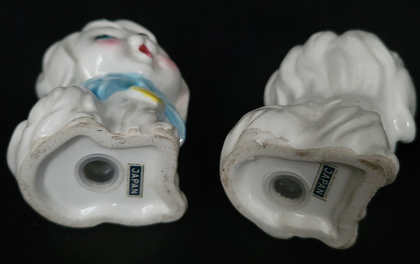 Lefton Anthropomorphic Mr. Toodles Salt & Pepper Set/ Mr. Toodles Lefton Collectible/ Vintage Lefton Maltese Puppy