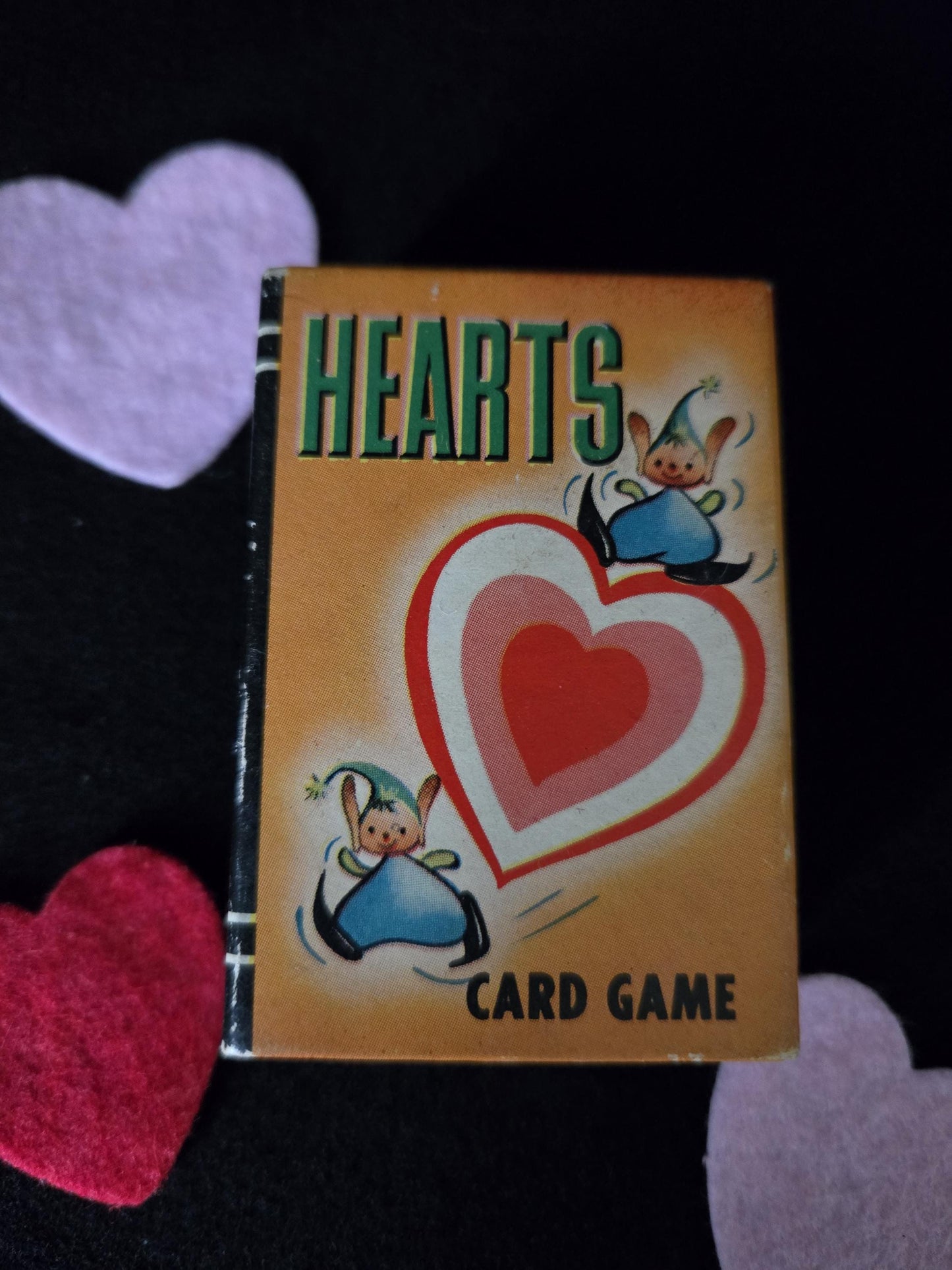 1950 Whitman Pixie Heats Playing Card Game / Vintage Anthropomorphic Illustrated Children's Graphics/ 1950 Die Cut Ephemera